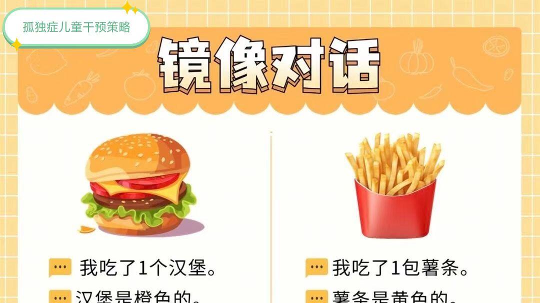 超实用！自闭症儿童镜像对话训练示例