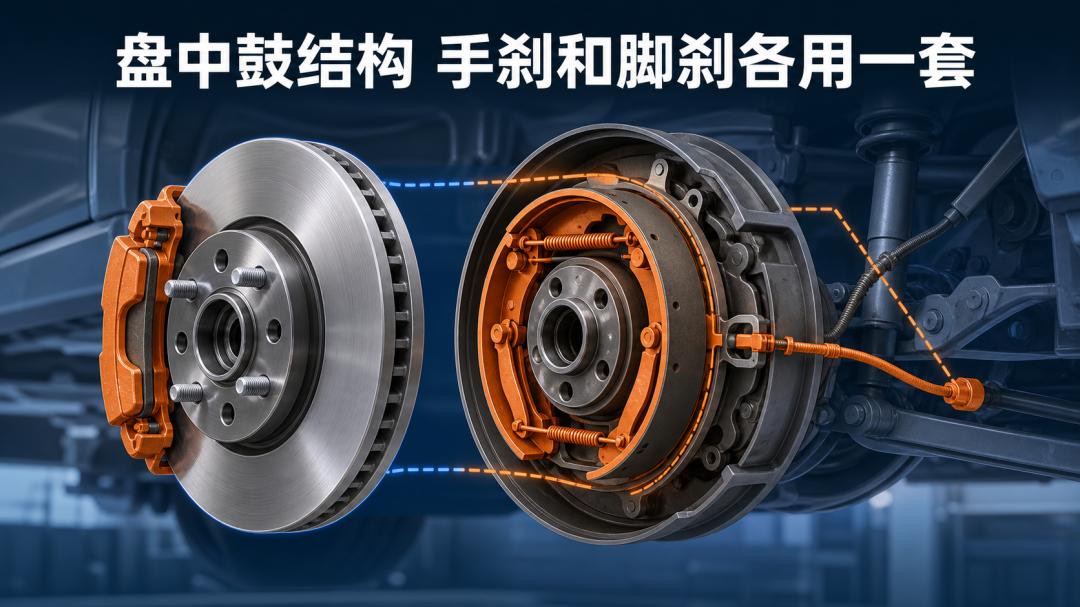 手刹和脚刹是同一个刹车片吗？脚刹失灵了手刹还起作用吗？