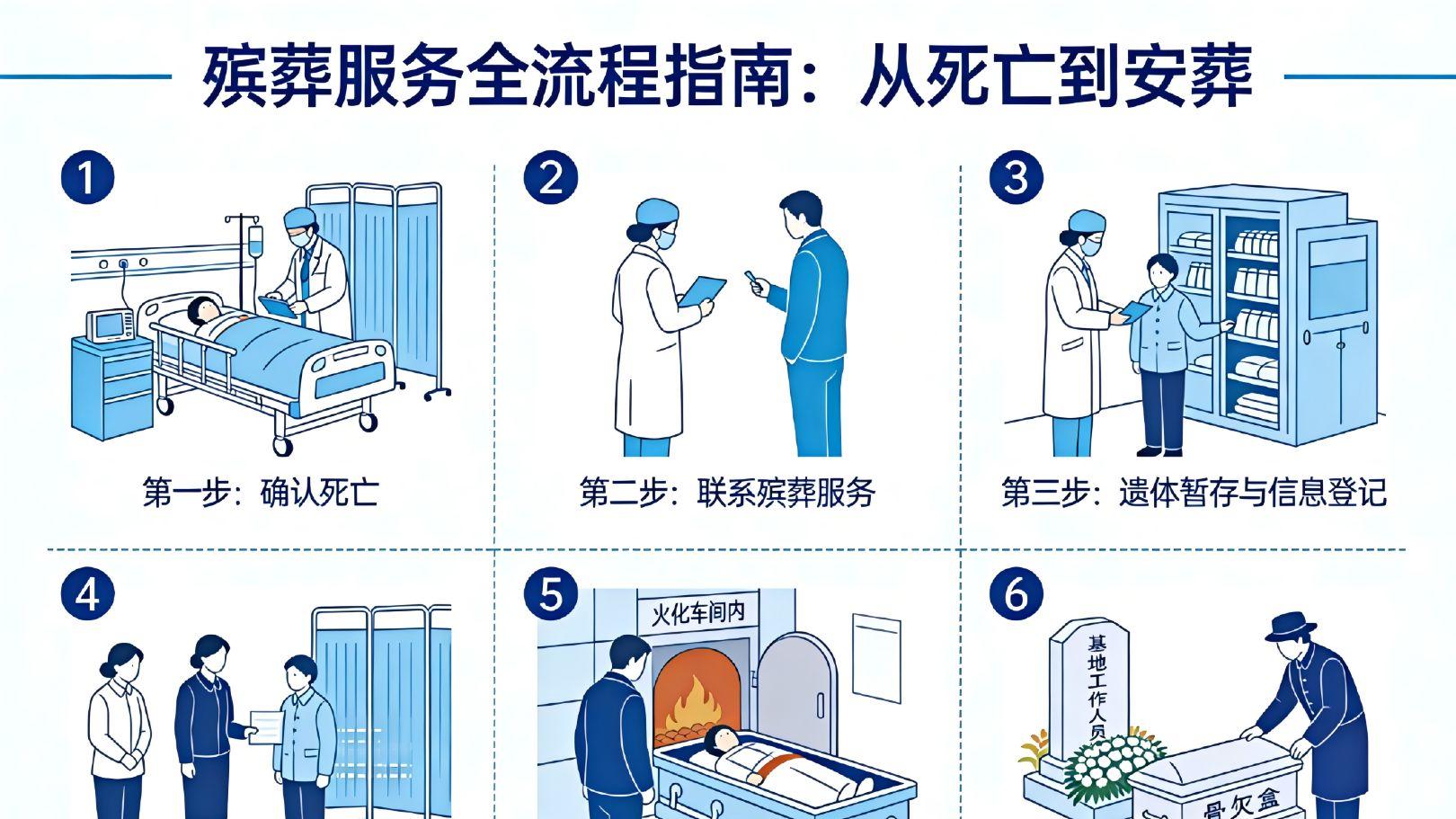 殡葬服务全流程指南：从死亡到安葬