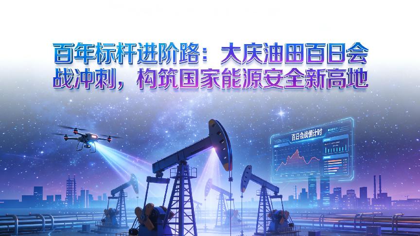 百年标杆进阶路：大庆油田百日会战冲刺，构筑国家能源安全新高地
