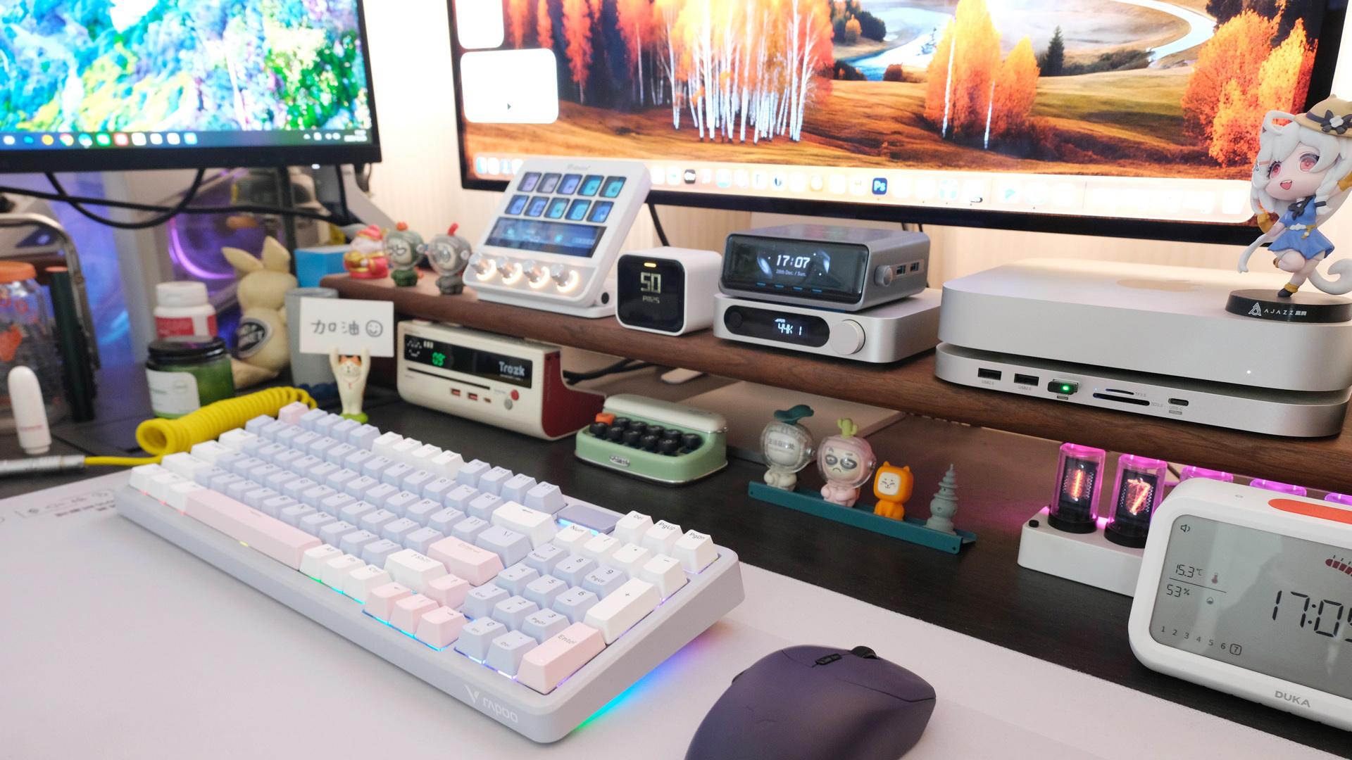 统一A Hub驱动雷柏V700DIY-98长续航版+VT9体验：全场景适用！