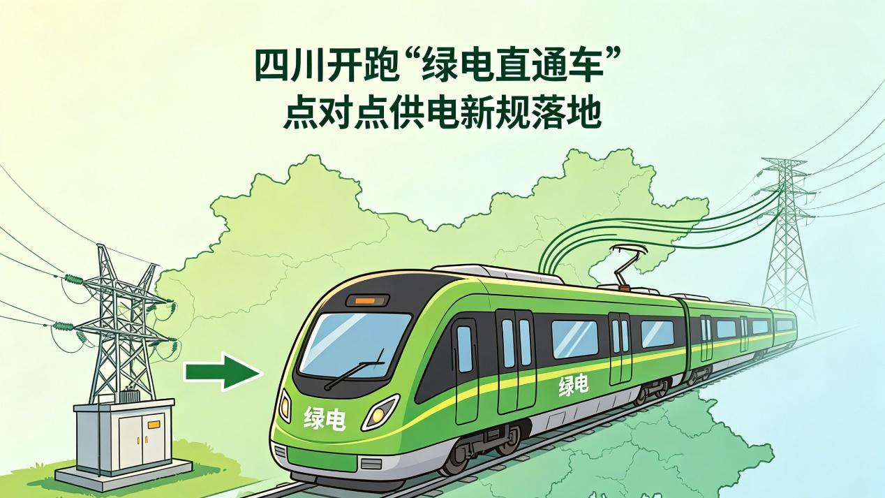 四川开跑“绿电直通车”，点对点供电新规落地