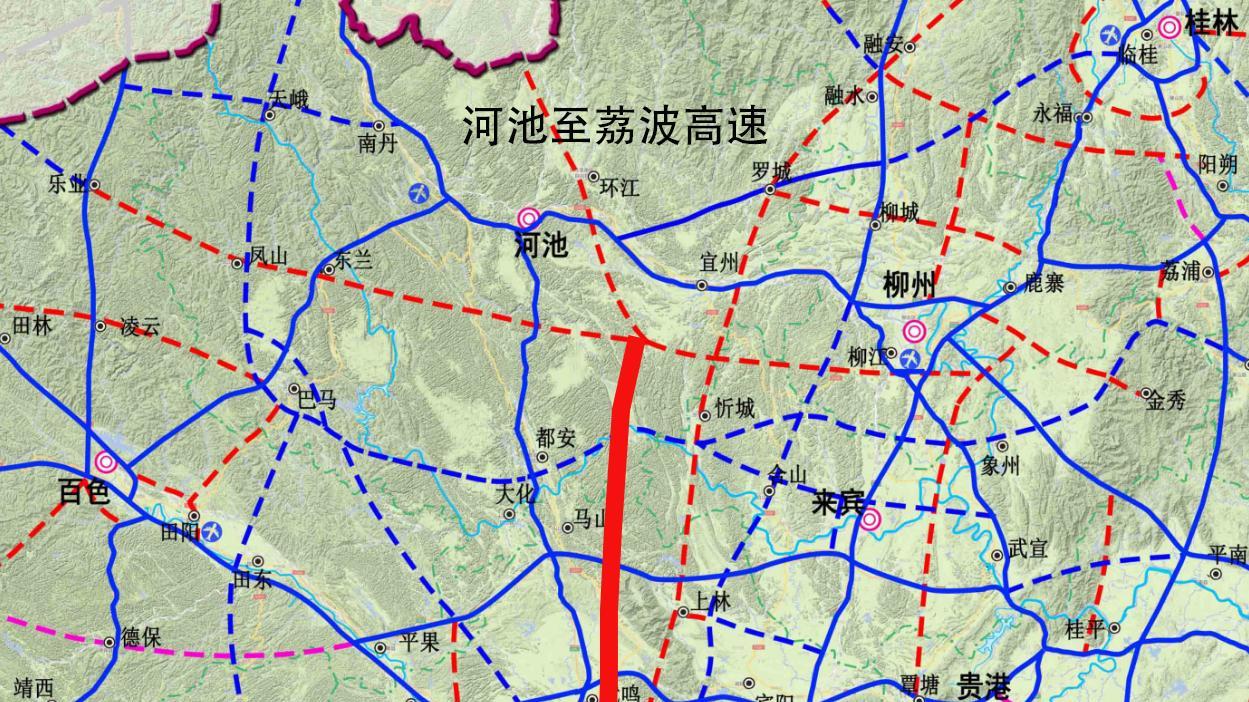 兰海高速堵车将大大缓解，广西南宁谋划新建一条北上贵州高速