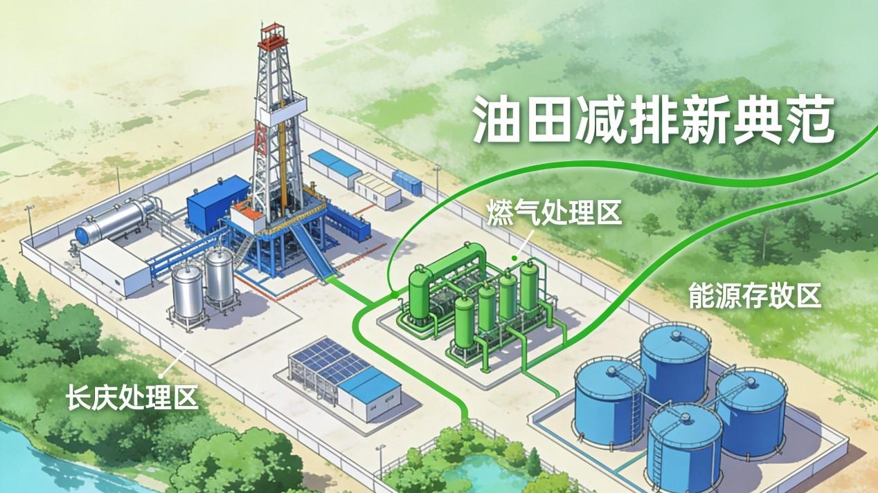 油田减排新范式：揭秘长庆油田如何将“废气”变为绿色保供新动能