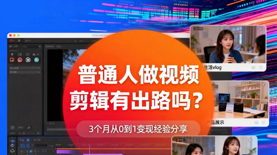 普通人做视频剪辑有出路吗？
