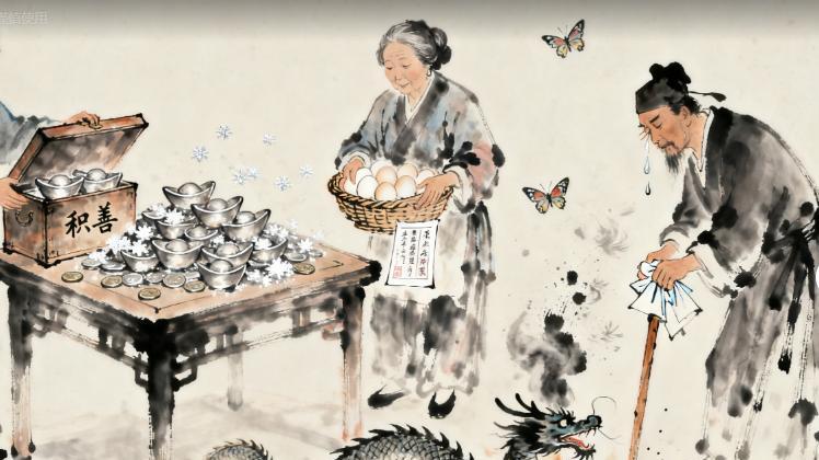 心善能通神，德高可镇鬼，人若做到这两点，能破解人生万般难题！