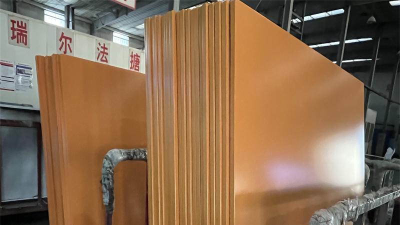 Panel with Enamel Coating