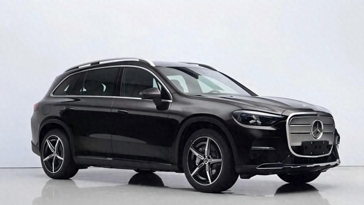 全新奔驰GLC纯电版申报图曝光！外观造型更大气，双电机动力