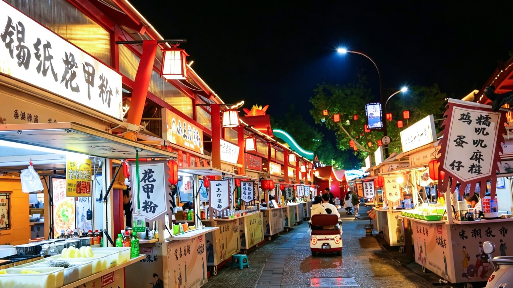 邯郸大名集荟，把宋代市井夜市搬进现实，赴一场非遗与美食之约