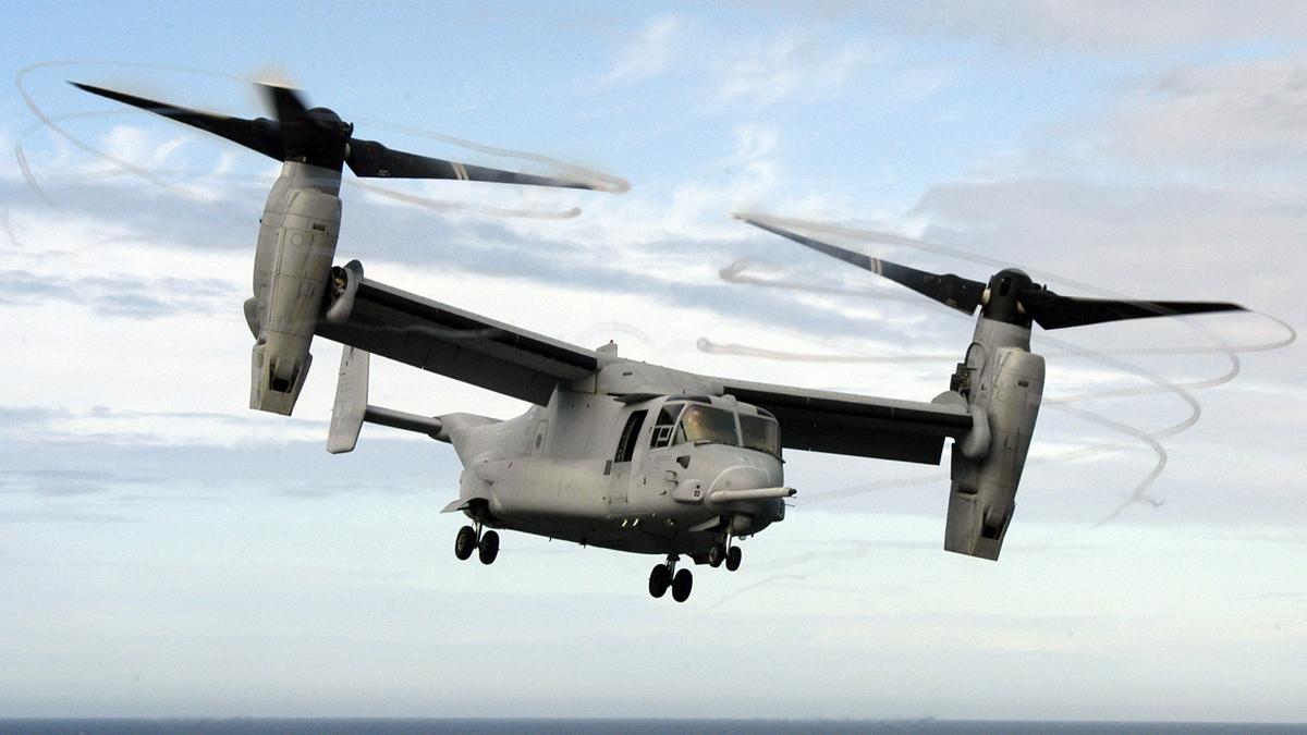 从突击到后勤：解码美军V-22鱼鹰三大主力型号的战术密码（空军CV-22、海军CMV-22、海军陆战