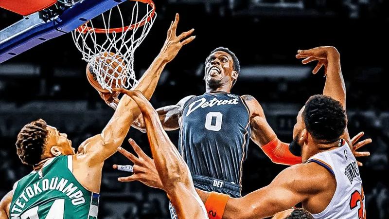 多人混战致禁赛！名不见经传的活塞队杜伦，凭什么入选全明星？