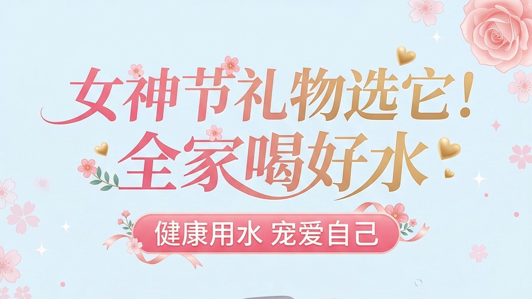 女神节礼物选它！全家喝好水