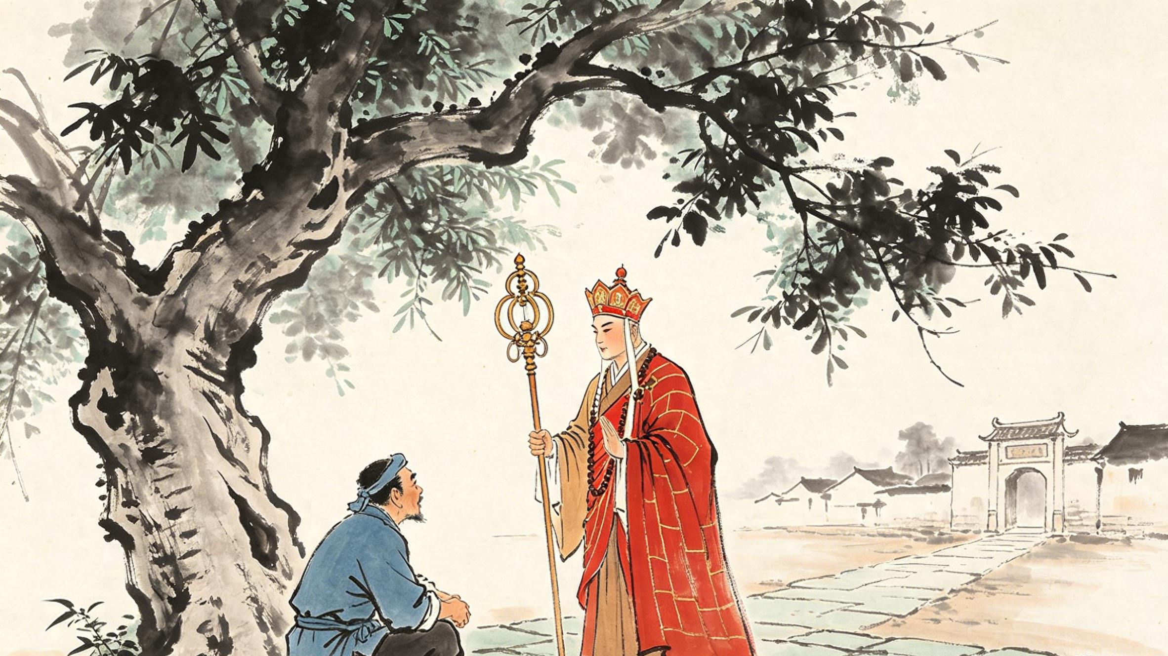 民间故事：唐僧和福星打了个赌！