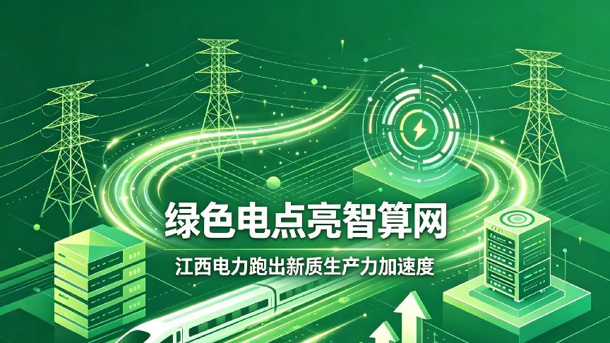 用绿色电点亮智算网，江西电力跑出新质生产力加速度