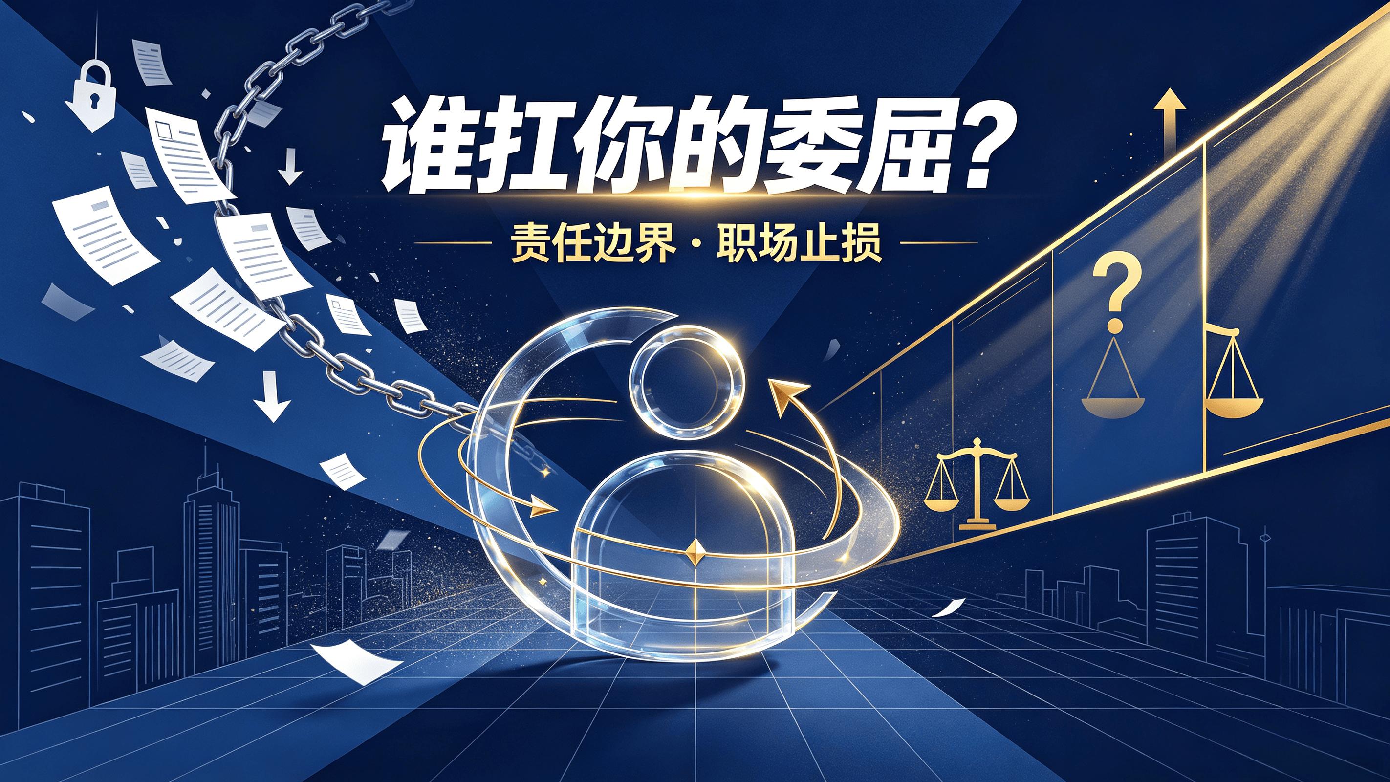 你扛了所有责，那你的委屈，究竟谁来扛？