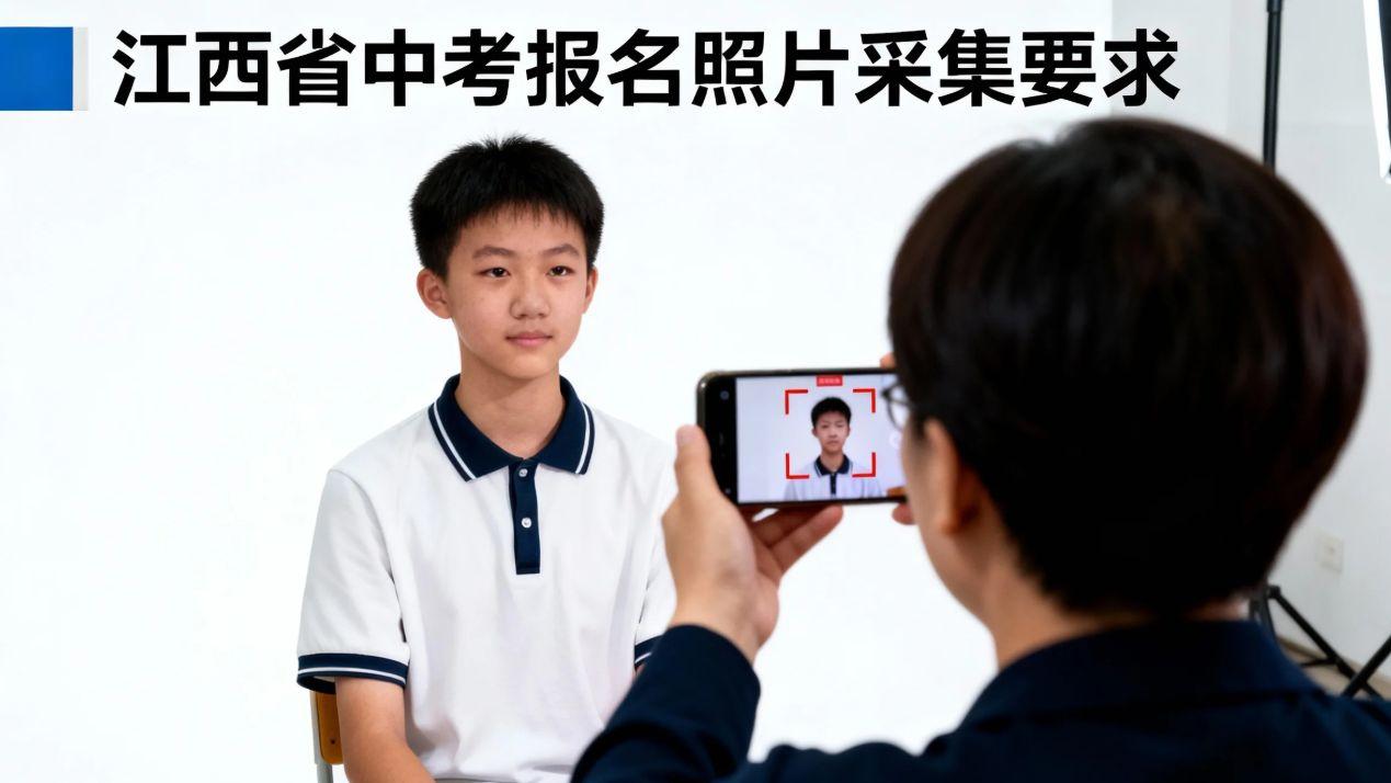 江西省中考报名照片尺寸要求及集中拍照软件使用