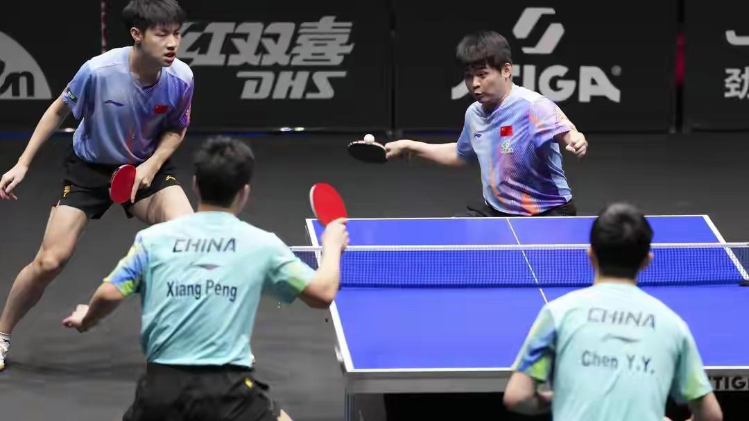 国乒包揽男双冠亚军：林诗栋/黄友政太原站强势晋级决赛