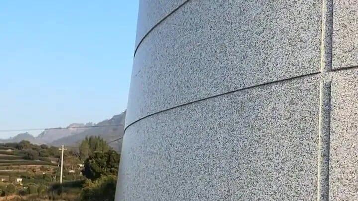 【天涂大师】外墙曲面造型施工技巧，攻克复杂曲面，还原石材质感