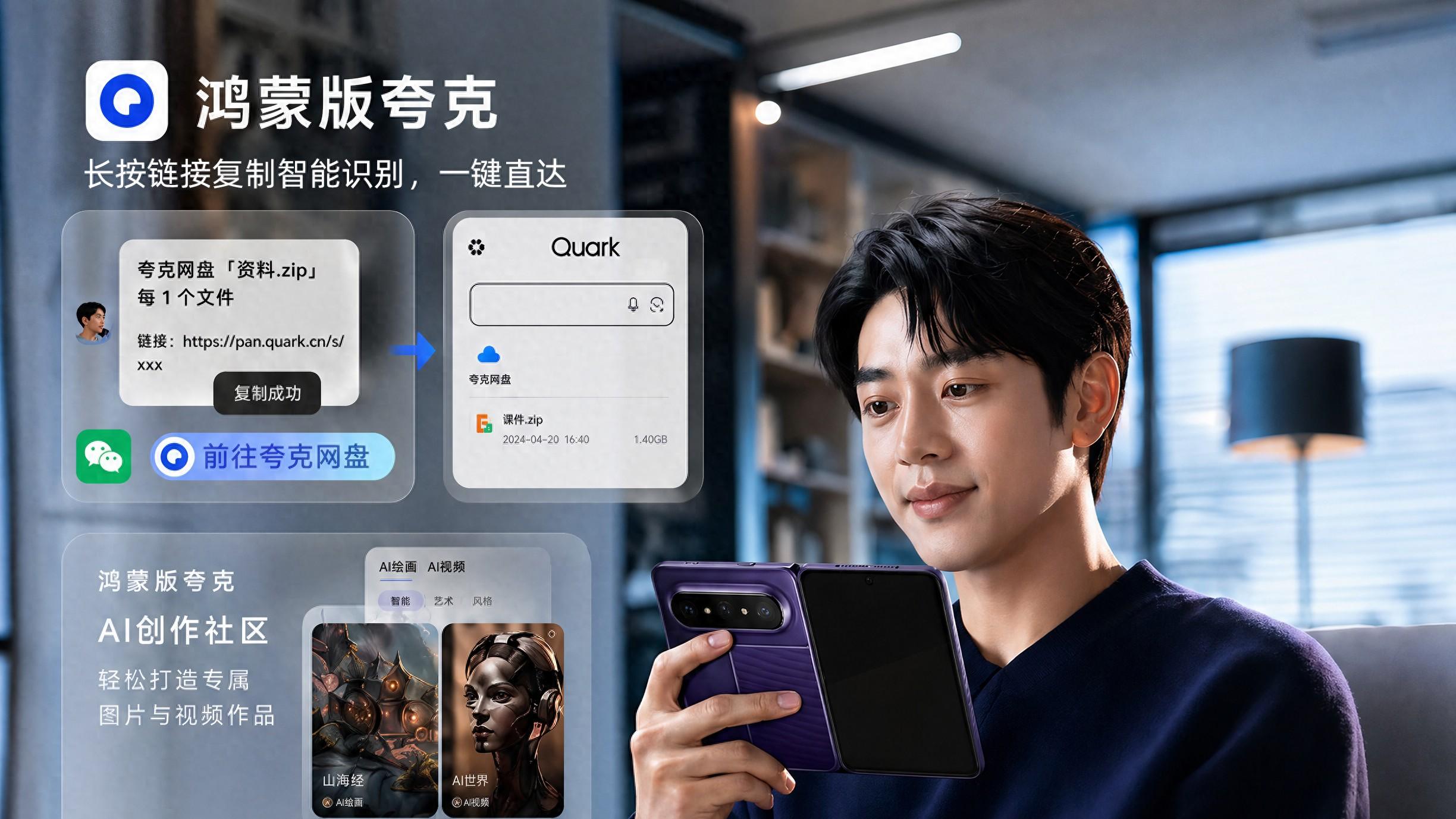 Pura X Max办公buff叠满！鸿蒙版夸克与夸克扫描王焕新，大屏办公太爽啦