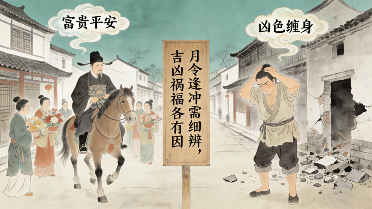 八字核心揭秘：“月令逢冲”真的不好吗？“分日用事”真的靠谱吗？