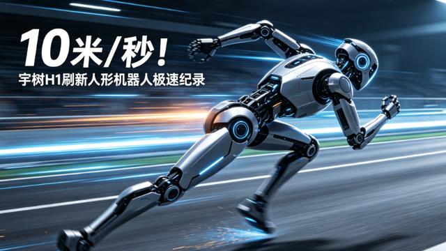 10米/秒！宇树H1刷新人形机器人极速纪录