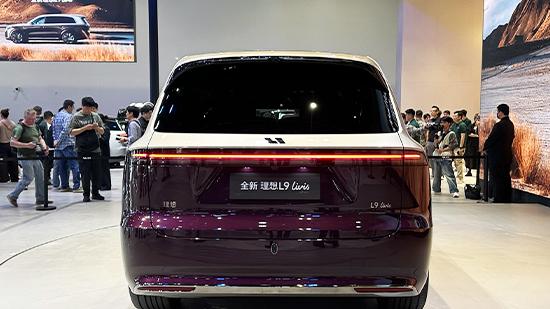 全方位进阶 全新一代理想L9车展实拍图解