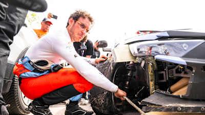 尽管连赢两场并取得历史性的WRC领先，胜田依然保持稳健