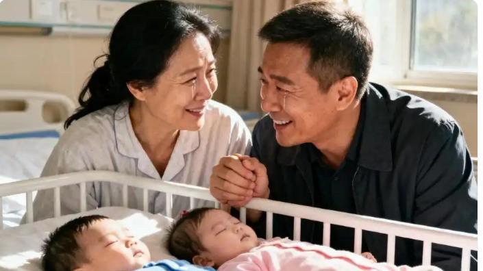 龙凤胎意外降临，十五年艰难圆梦，一场产房惊魂母女三人皆平安