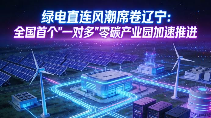 绿电直连风潮席卷辽宁：全国首个“一对多”零碳产业园加速推进