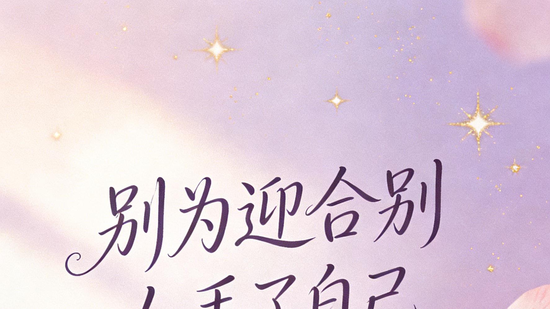 生活不是讨好别人把自己活舒服比什么都重要