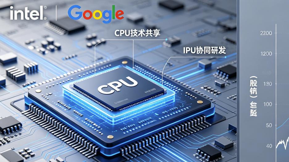 英特尔谷歌扩大 CPU、IPU 合作 股价涨近 5 年新高