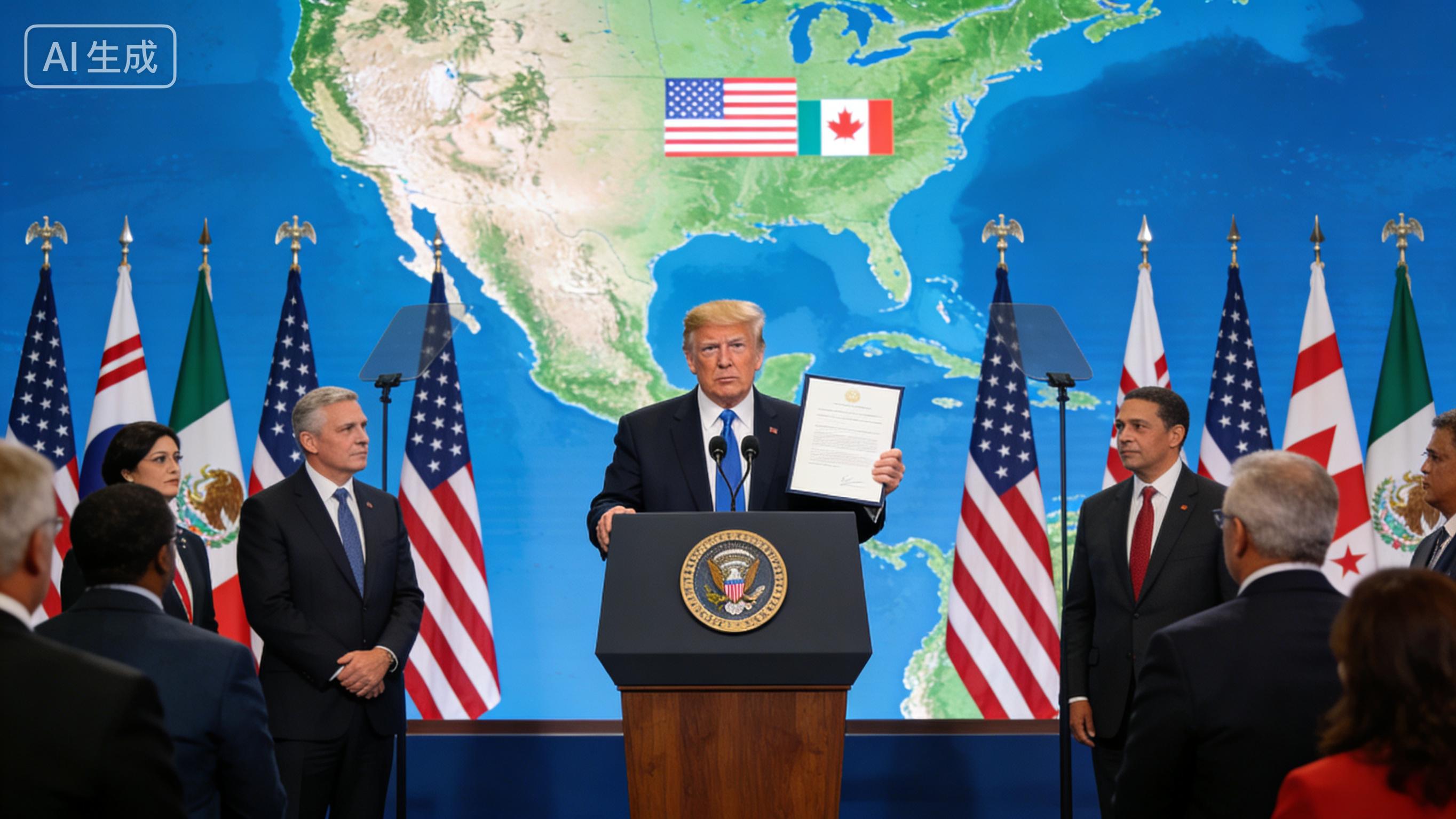 特朗普攥紧北美要做当代成吉思汗，中国需警醒莫坐视美方步步壮大