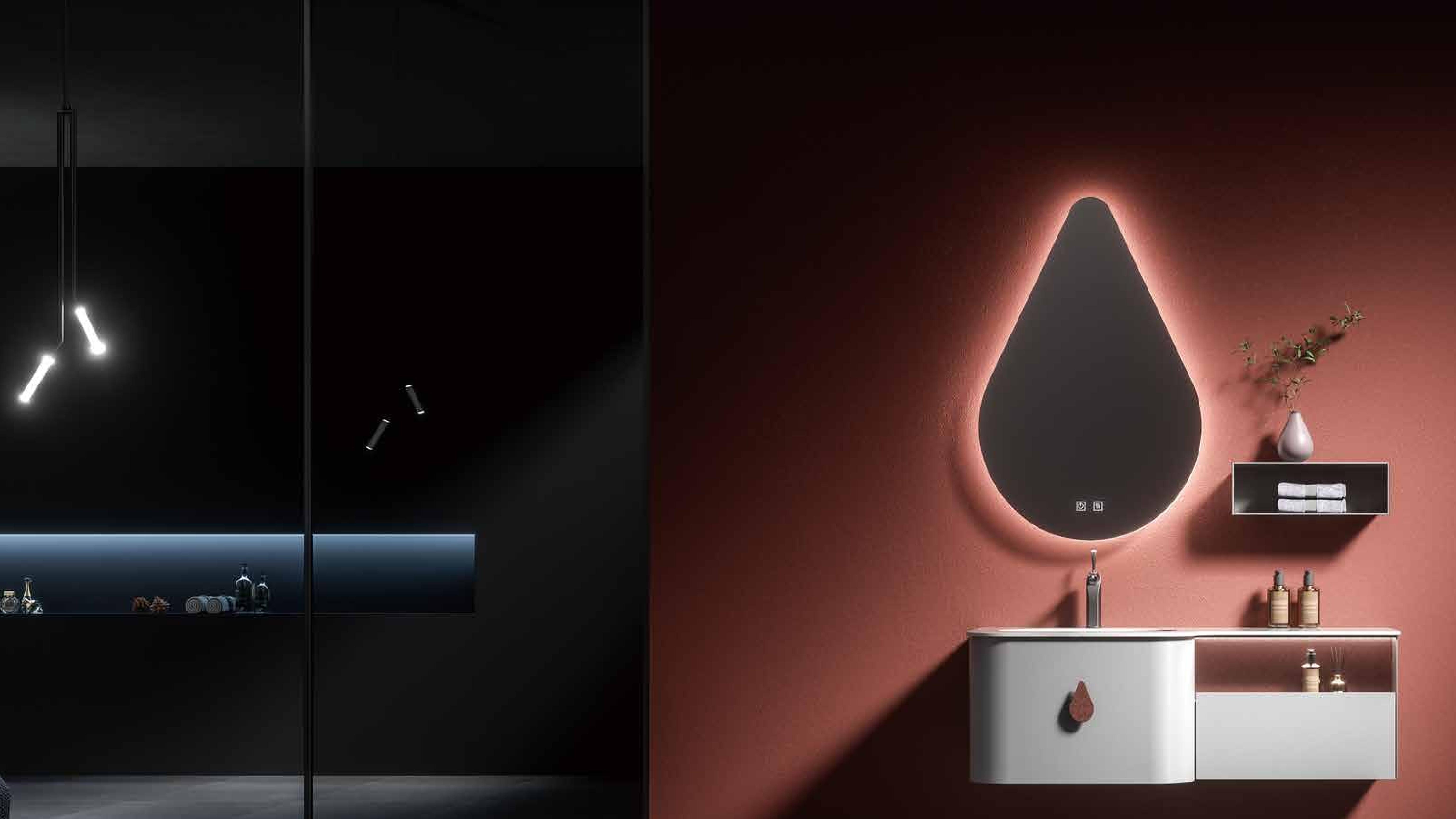 佛山卫仕洁源头工厂3万方基地18年专注防潮不变形不锈钢浴室柜