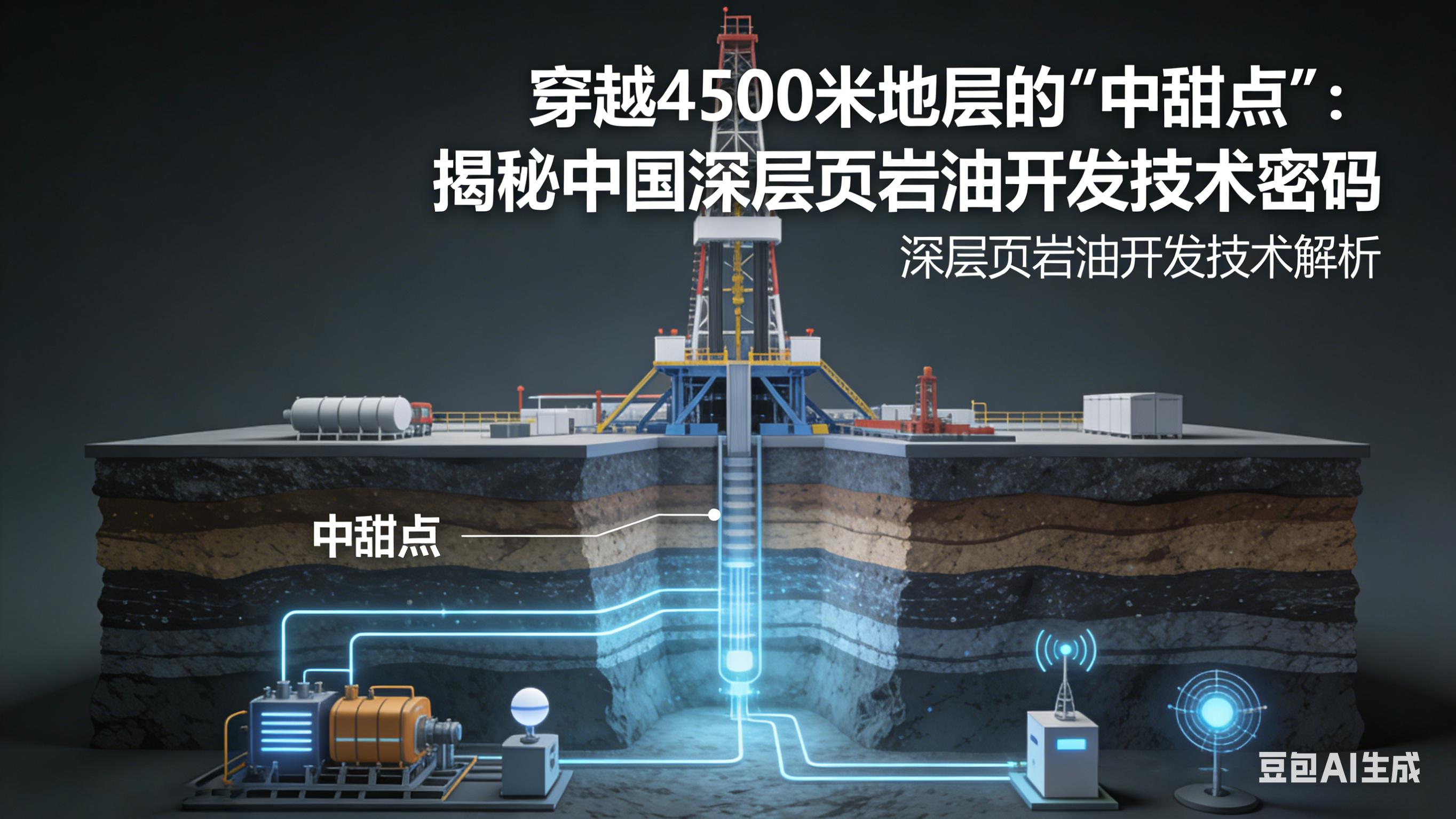 穿越4500米地层的“中甜点”：揭秘中国深层页岩油开发技术密码