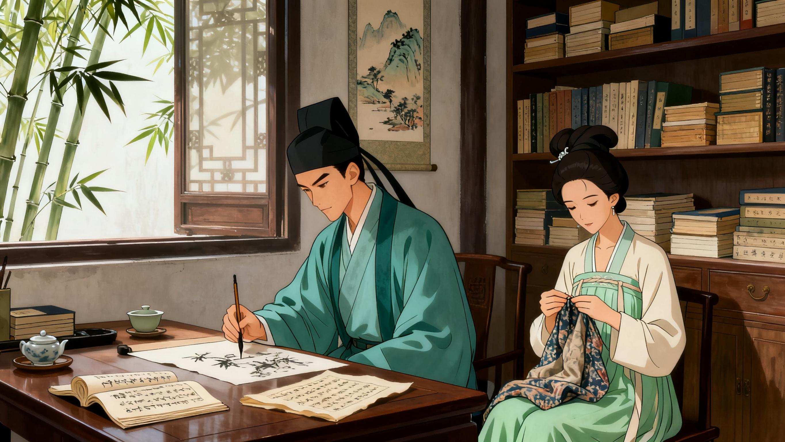 唐寅"三笑姻缘"：点秋香虽是传说，但才子对发妻的深情却真实不虚