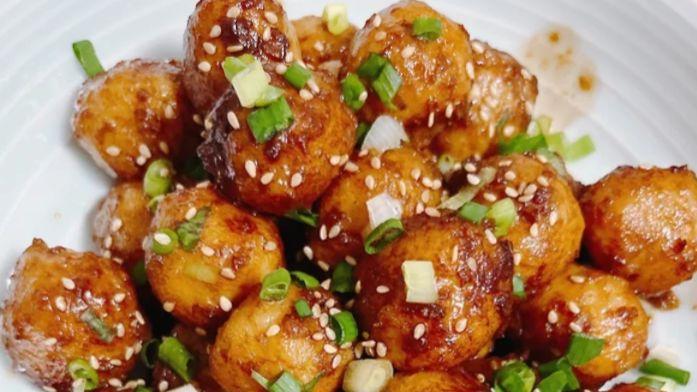 冻鱼丸别煮汤！照烧做法，咸甜入味超省事