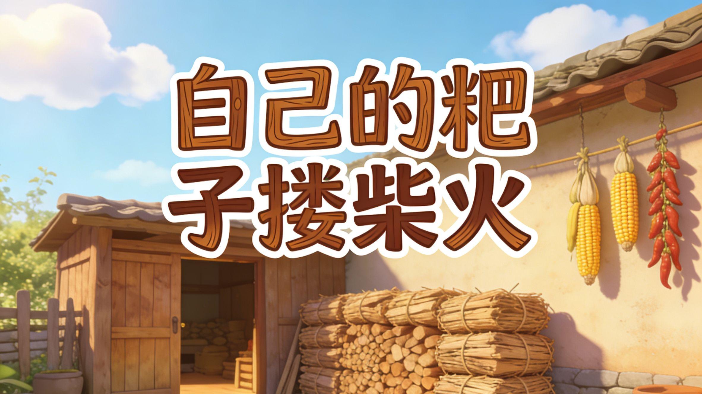 老话说得好：自己的耙子搂柴火