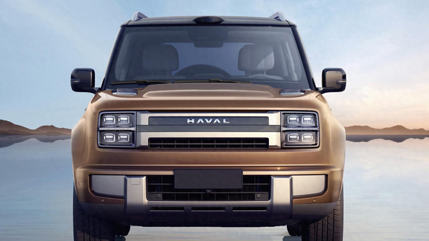 哈弗HX官图发布，定位旗舰方盒子硬派越野车