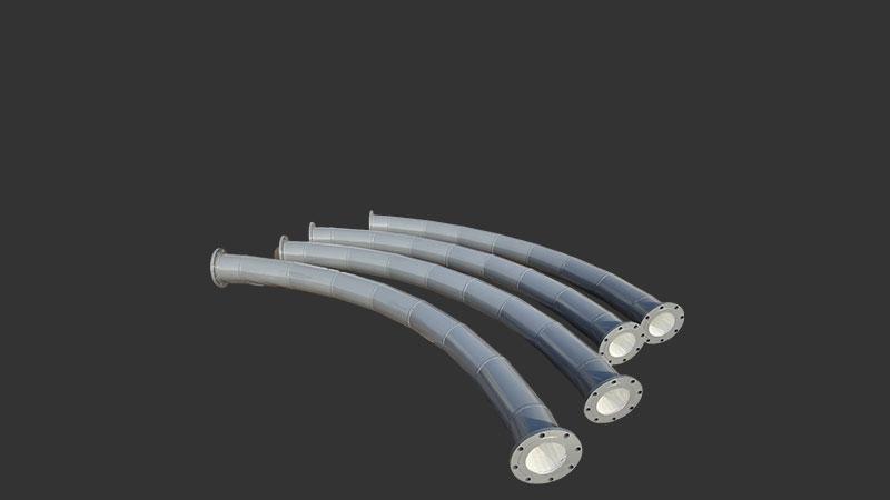 耐磨陶瓷弯头物流运输