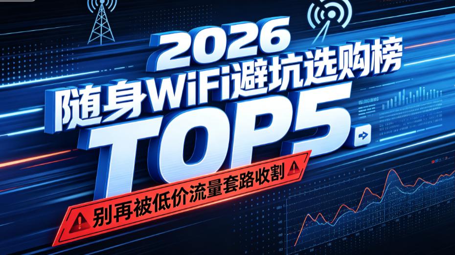 2026 随身 WiFi 避坑选购榜 TOP5，别再被低价流量套路收割！随身wifi品牌深度解析