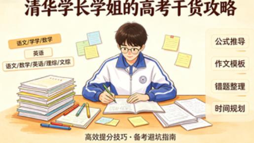 清华学生整理的高考攻略 干货拉满