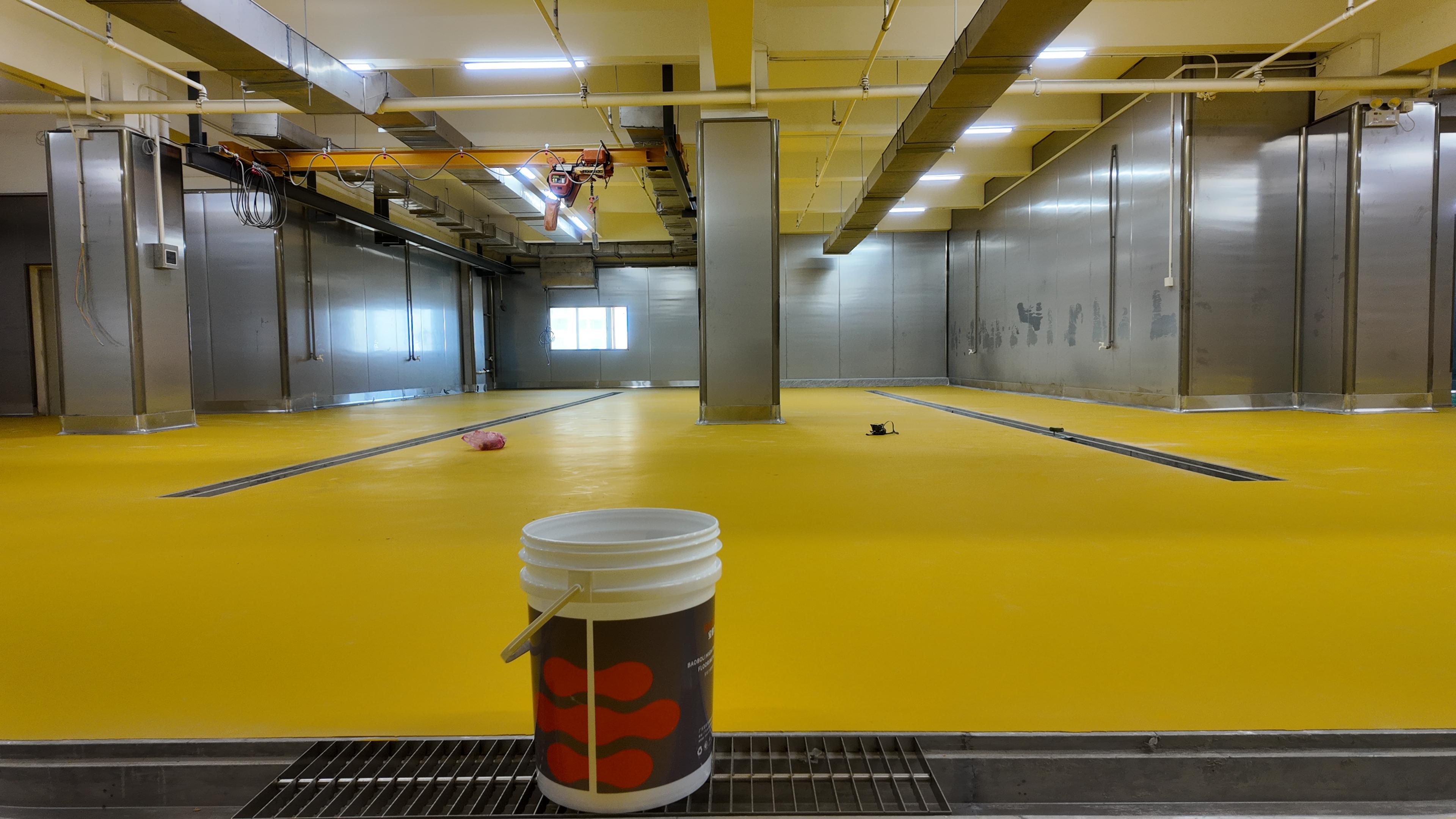 食品厂聚氨酯砂浆地坪