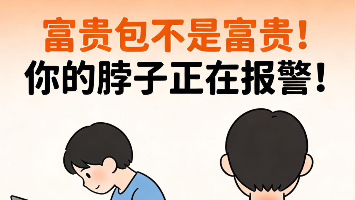 每天低头8小时？这组动作让富贵包原地消失