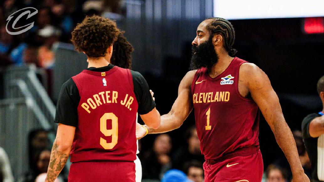 拒绝爆冷，哈登27分8助攻，骑士逆转击败步行者！米切尔轰38分