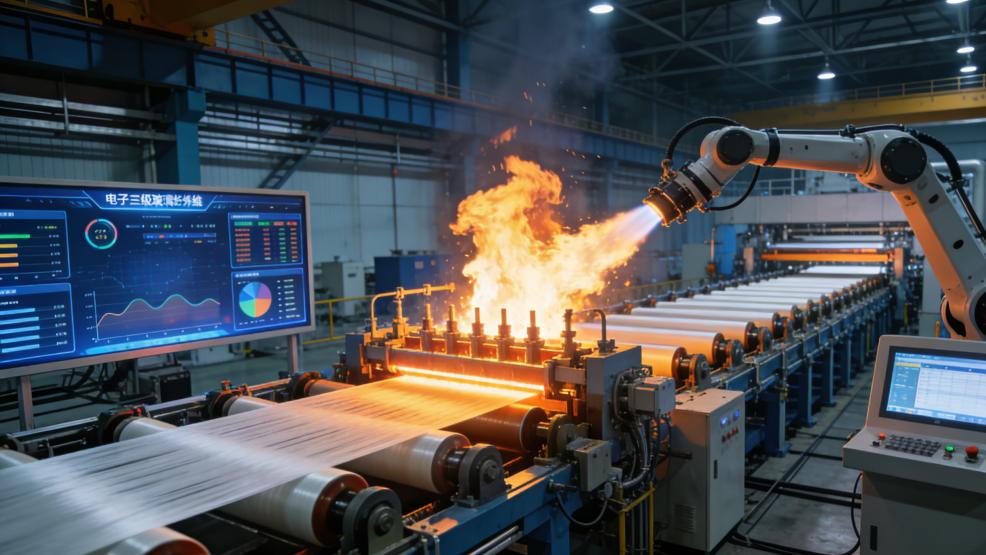 全球最大电子级玻纤生产线点火！