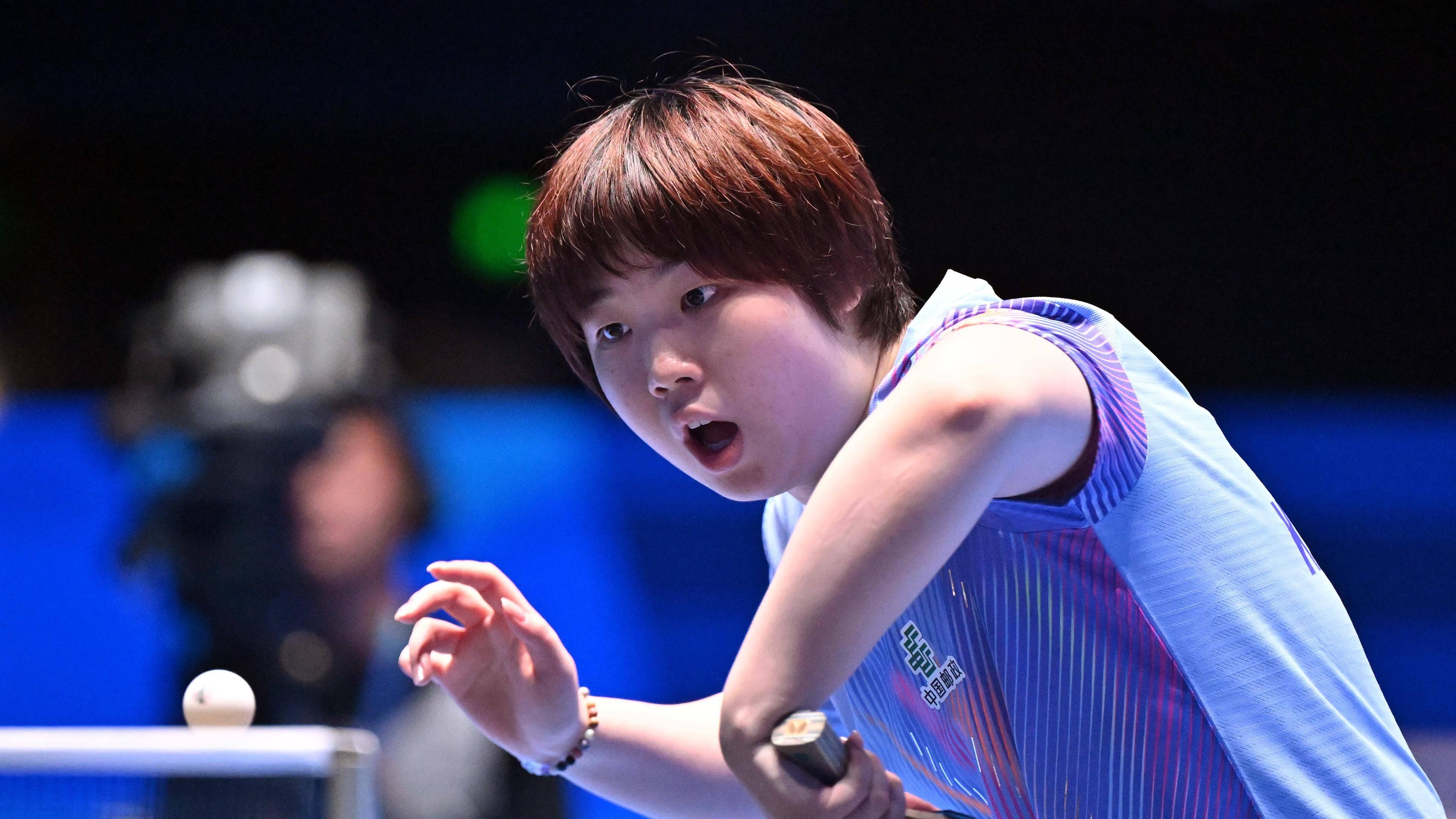 3-2拒绝逆转！中国女乒22岁王牌险胜晋级：世界第五抢当第三巨头？