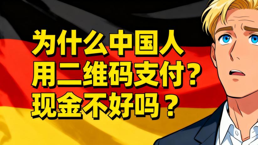 外国网友问：为什么中国人用二维码支付？现金不好吗？