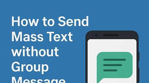 在Android上发送大量短信（无需群组消息）