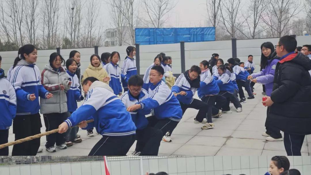 信阳市平桥中学（市二高初中部）：迎新聚力 “绳”采飞扬