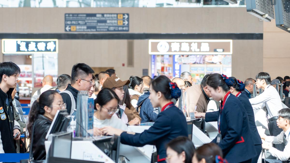 清明假期旅客吞吐量约19.4万人次！青岛机场全力保障旅客顺畅出行